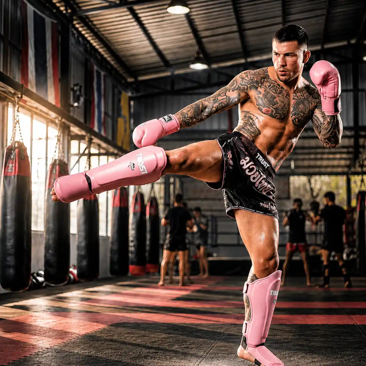 Caneleiras e proteções de tíbia para Kickboxing e Muay Thai