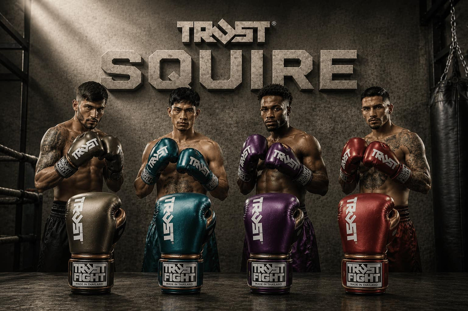 Luvas TRUST SQUIRE –  Muay Thai e Kickboxing