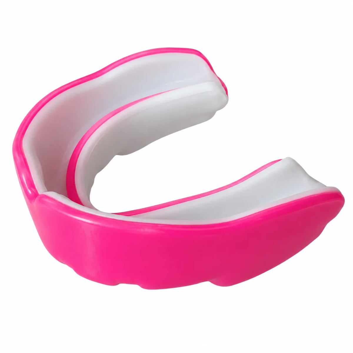 Protector de dentes PRO, com 2 camadas de gel, rosa e branco