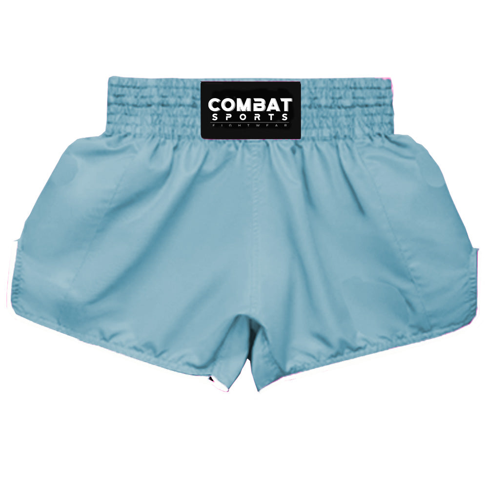Calções COLORBLAST da Combatsports para kickboxing e muay thai azul bebé.