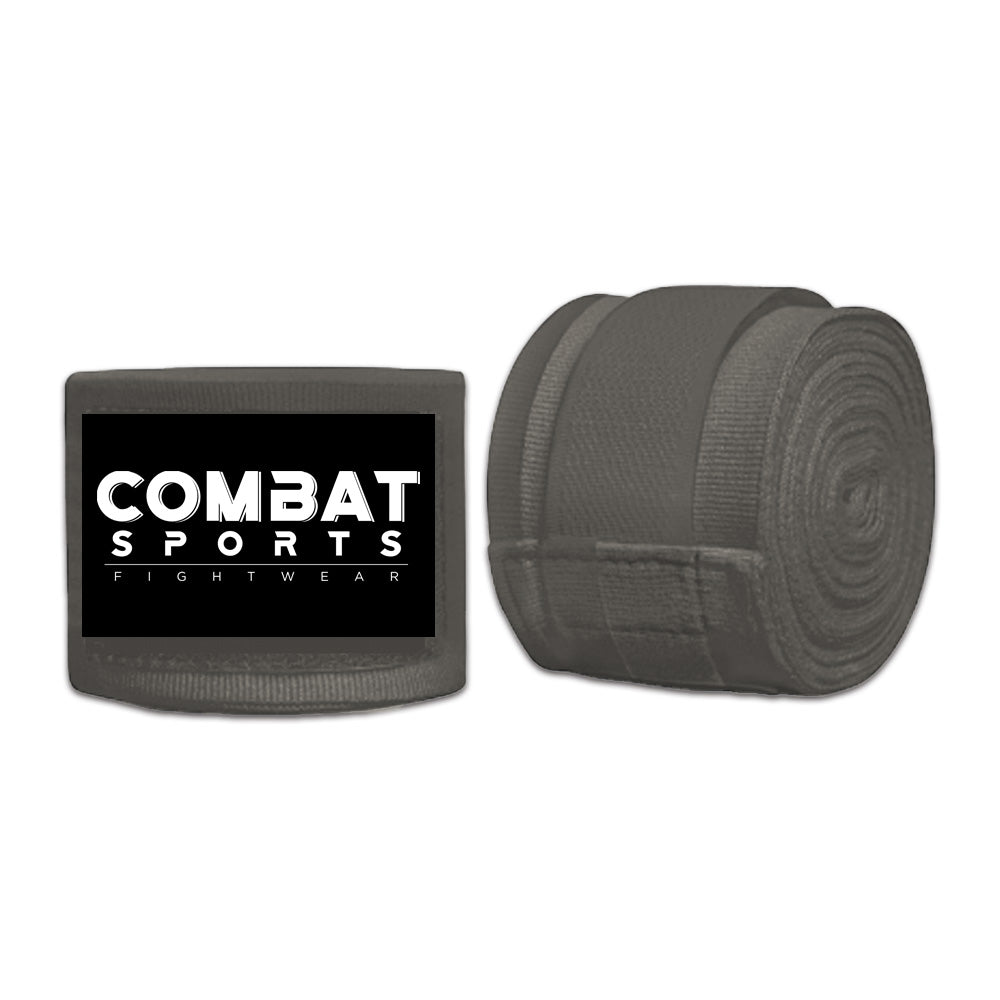 Ligaduras de Boxe, 4,5mt, cinza.