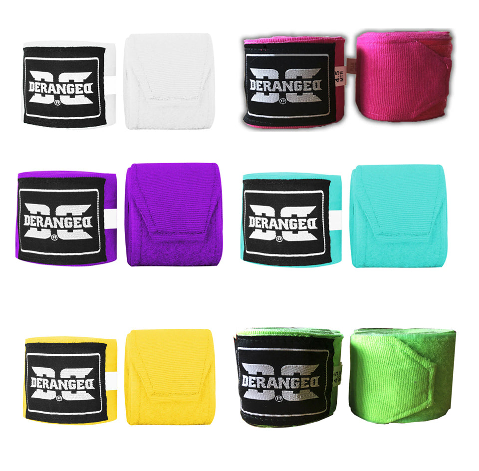 Para proteger as articulações da mão e do pulso e absorver a transpiração nos treinos de boxe, Kickboxing e Muay Thai