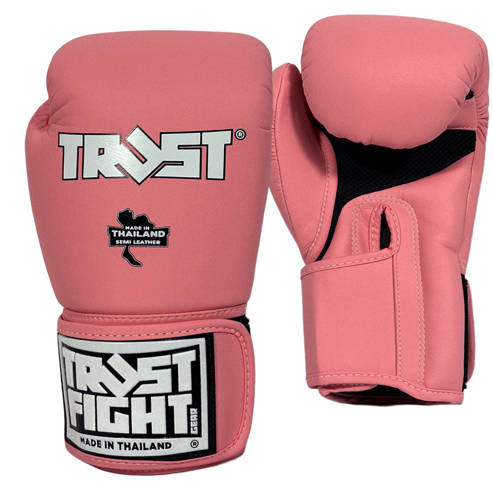Luvas de Boxe, Kickboxing e Muay Thai TRUST, Fabricadas na Tailândia e à mão com os melhores materiais. Em microfibra. Conforto e Durabilidade.