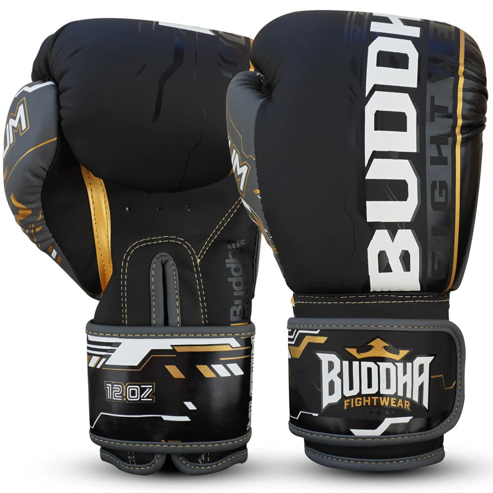 Luvas de Boxe, Kickboxing e Muay Thai  BUDDHA MILLENIUM, de alto desempenho e performance. Para iniciantes e profissionais.