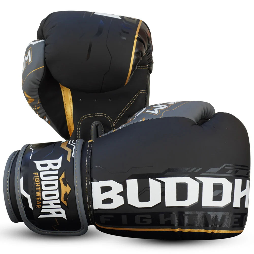 Luvas de Boxe, Kickboxing e Muay Thai  BUDDHA MILLENIUM, de alto desempenho e performance. Para iniciantes e profissionais.