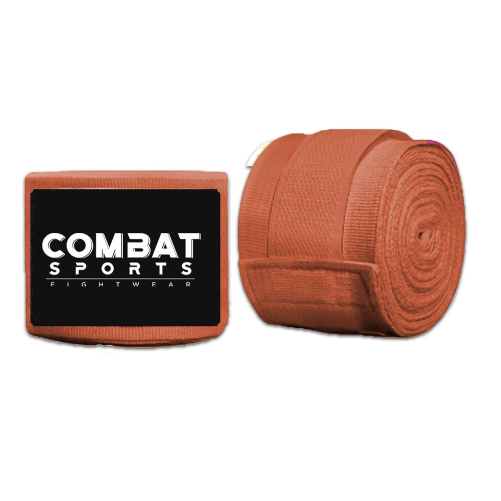 Ligaduras de Boxe, 4,5mt, laranja.