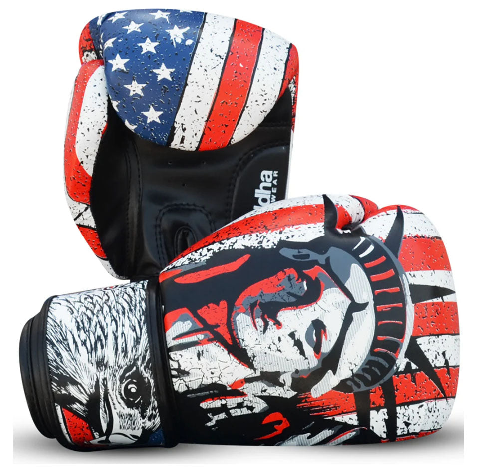 Luvas de Boxe, Kickboxing e Muay Thai Buddha – 10OZ, 12OZ, 14OZ