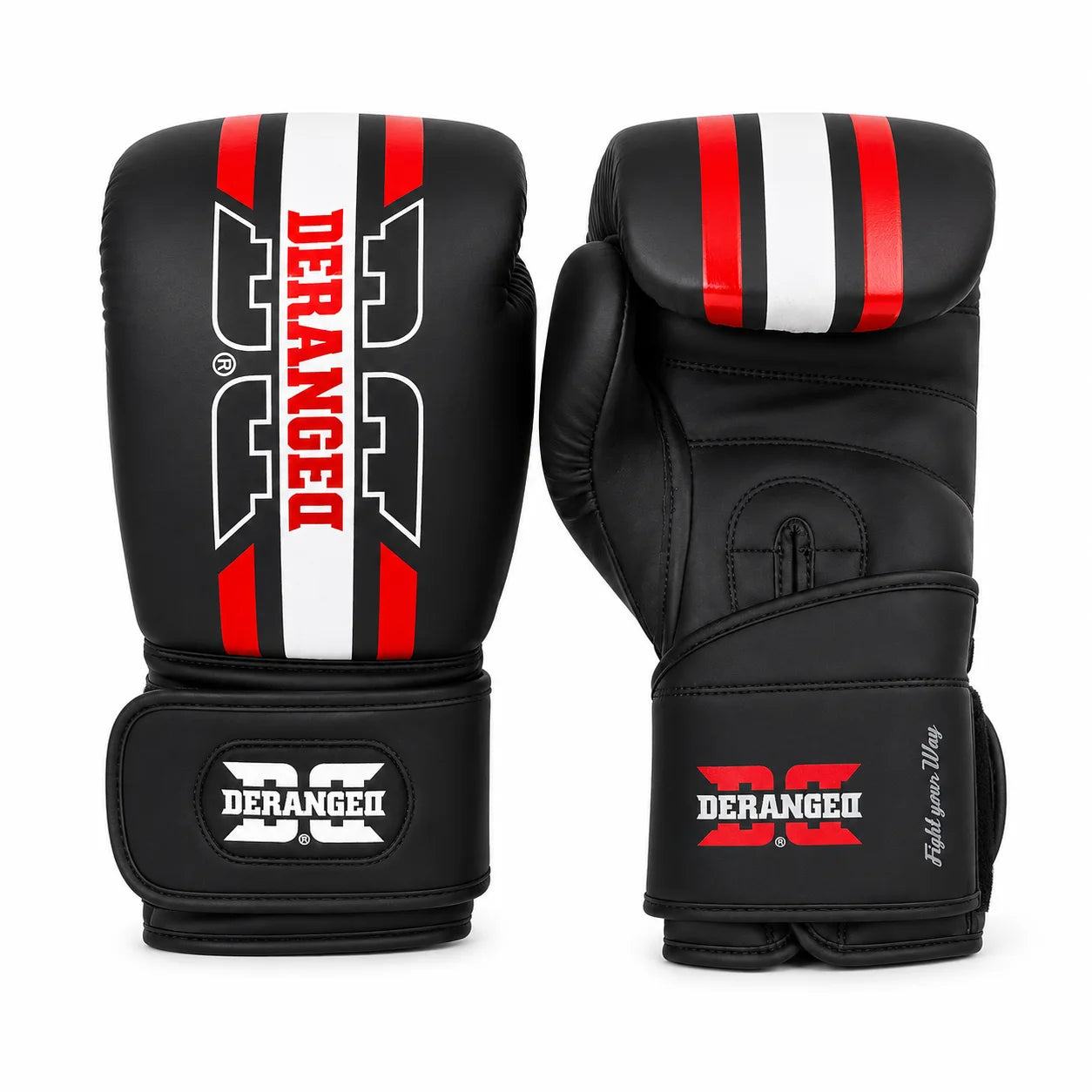 Luvas Deranged Elite para Boxe, Kickboxing e Muay Thai