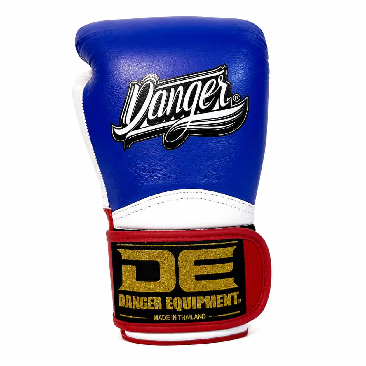 Luvas Danger Rocket, vista com detalhe de frente