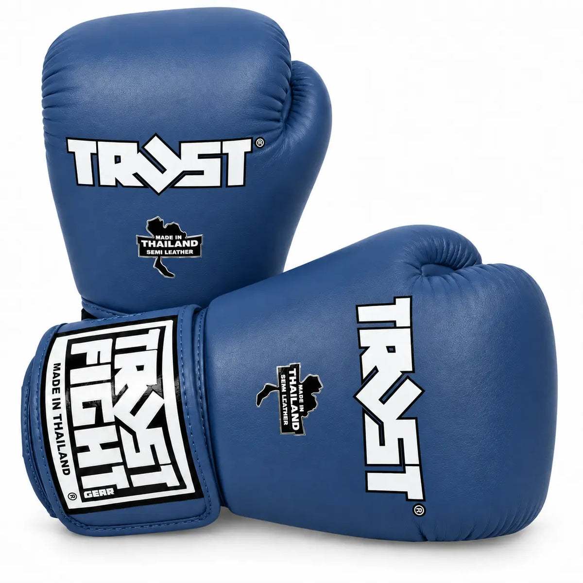 Luvas TRUST Azuis para Boxe, Kickboxing e Muay Thai