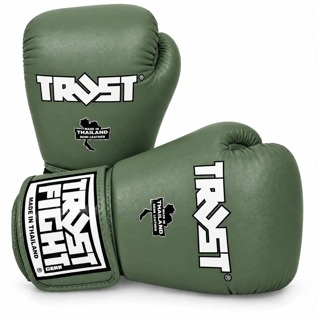 Luvas TRUST Icon Verdes para Boxe, Kickboxing e Muay Thai
