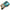 Luvas TRUST Squire Viridian Metallic para kickboxing, vista do detalhe do velcro