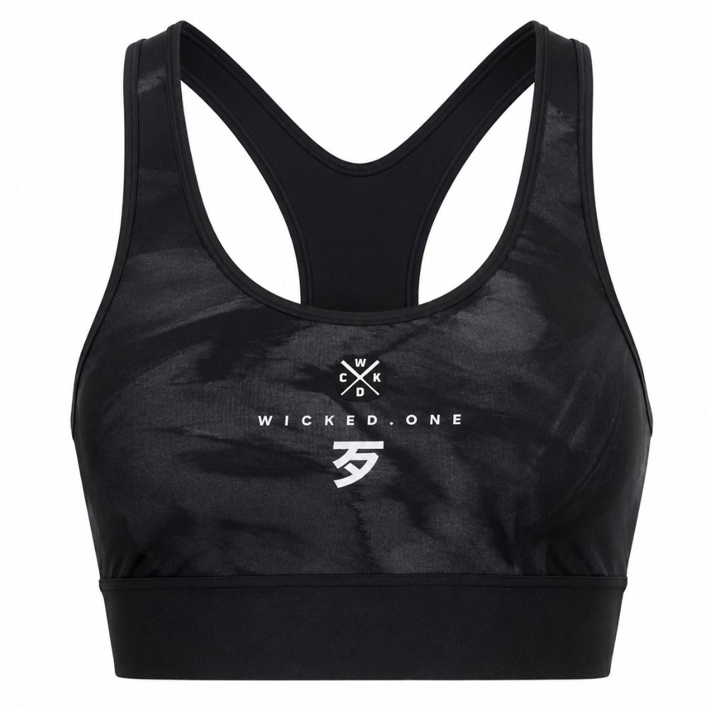Top desportivo Wicked1 com forro duplo e banda elástica de suporte
