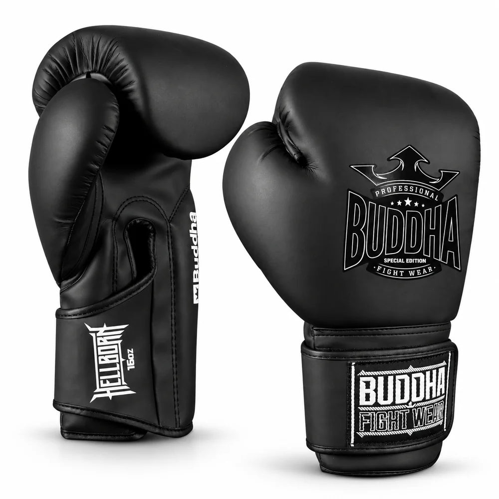 Luvas de Boxe BUDDHA HELLHORN em vista lateral
