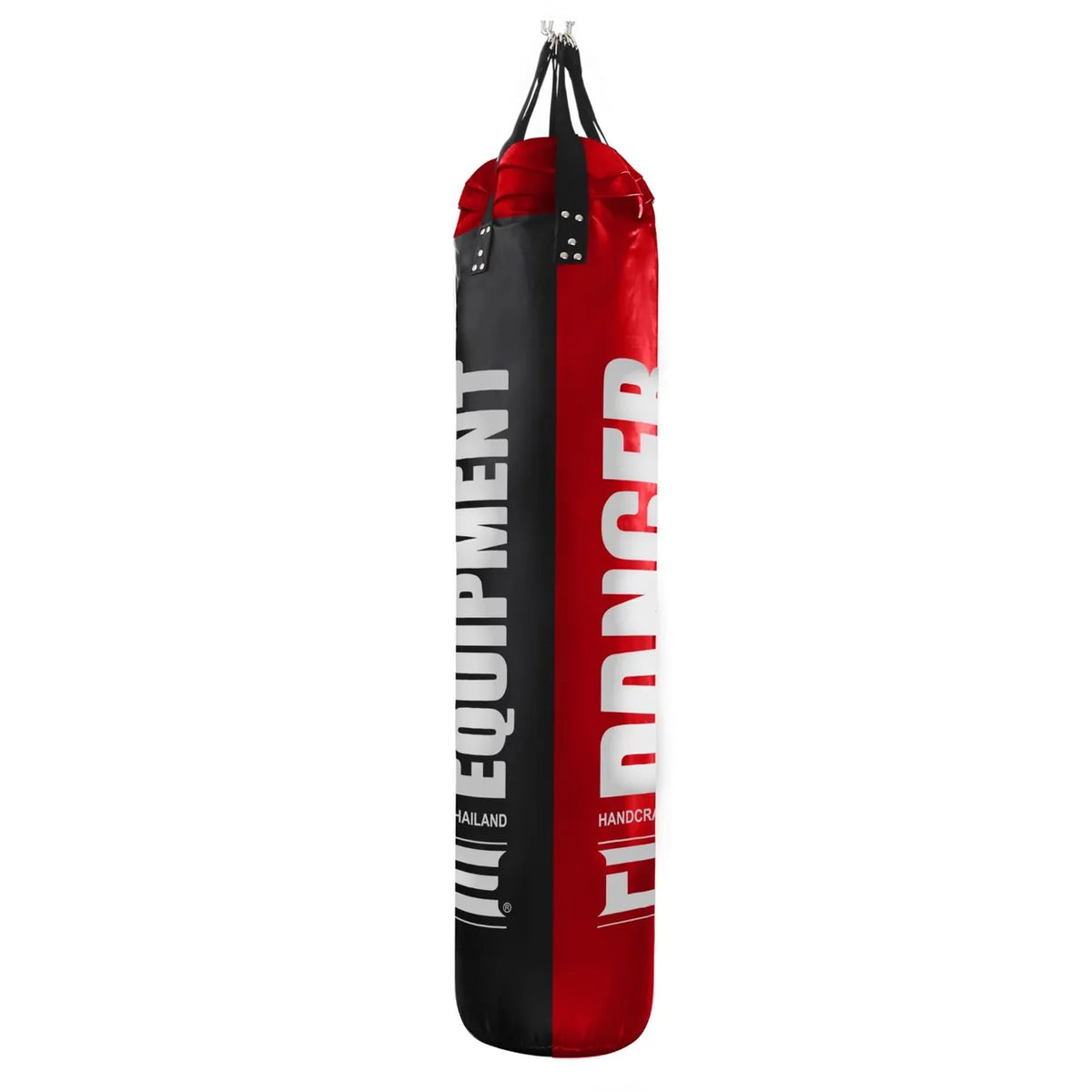 Saco de Boxe DANGER de 180 cm, vermelho e preto, para Boxe, Kickboxing e Muay Thai