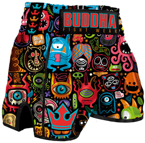 Calções de Kickboxing e Muay Thai Buddha