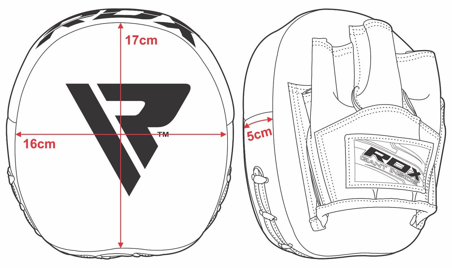 Plastrons de velocidade RDX Genie Smarter